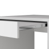 Meuble machine à laver 67 cm blanc mat Brenna