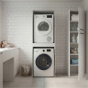 Colonne de buanderie 40 cm bac à linge blanc mat Brenna