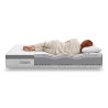 Matelas mémoire de forme ferme coutil respirant 22 cm 4 poignées Brise