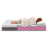 Matelas mousse très ferme réversible déhoussable 24 cm Promontoire