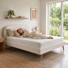 Matelas mousse polyuréthane 20 kg/m³ déhoussable 19 cm Prairie