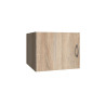 Surmeuble de buanderie 1 porte chêne clair profondeur 40 cm Jesy