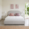 Matelas mousse polyuréthane 30 kg/m³ déhoussable 19 cm Prairie