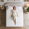 Matelas mousse polyuréthane 30 kg/m³ déhoussable 19 cm Prairie