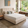 Matelas ressorts ensachés 7 zones équilibré déhoussable 19 cm Estran