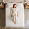 Matelas ressorts ensachés 7 zones équilibré déhoussable 19 cm Estran