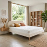 Matelas ressorts ensachés 7 zones mousse HR ferme déhoussable Estran