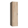 Armoire de buanderie chêne clair 1 porte profondeur 54 cm Jesy