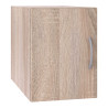 Surmeuble de buanderie 1 porte chêne clair profondeur 54 cm Jesy