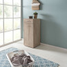 Commode chêne clair 1P/1T Jesy