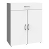 Commode 2P/1T blanche Jesy