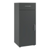 Commode graphite 1P/1T Jesy