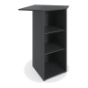 Étagère d'angle graphite Jesy