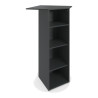 Étagère d'angle graphite Jesy