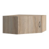 Surmeuble chêne clair pour armoire d'angle Jesy