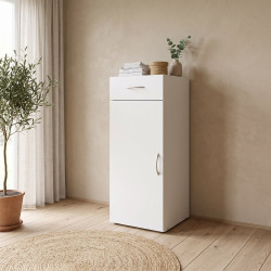 Commode blanche 1P/1T Jesy
