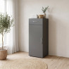 Commode graphite 1P/1T Jesy