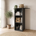 &Eacute;tag&egrave;re d'angle graphite Jesy
