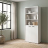 Armoire de bureau combinée contemporaine Carlos
