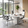 Bureau d'angle de direction avec caisson Maldive