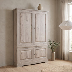 Vaisselier/argentier contemporain chêne clair Phoenix