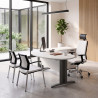 Bureau d'angle de direction avec caisson Maldive
