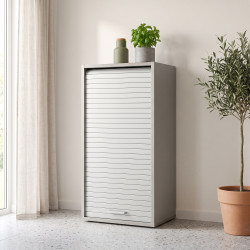 Armoire de rangement à rideau contemporaine 40 cm Oxitane