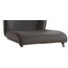 Chaise de salle à manger design coloris gris foncé (lot de 2) Alistone