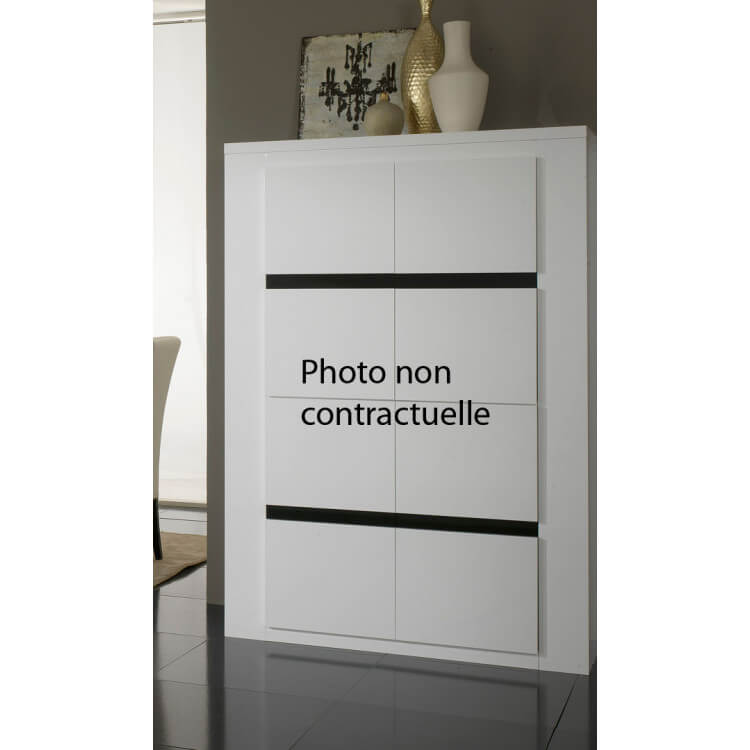 Pleines Laqué Bar Blanc Portes Diva Design oBrQdxWCe