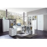 Ensemble de bureau contemporain coloris blanc Monty II