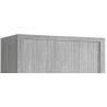 Armoire contemporaine 2 portes chêne clair Melinor