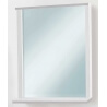 Miroir rectangulaire de salle de bain blanc Oscaro