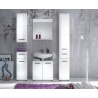 Miroir de salle de bain rectangulaire coloris blanc Kyrios