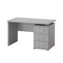 Bureau enfant contemporain 3 tiroirs coloris chêne clair Karina