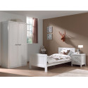 Chambre enfant contemporaine coloris blanc laqué Oceanie