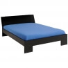 Lit adulte design coloris noir brillant Timoty