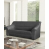 Canapé 3 places contemporain en tissu anthracite Guelma