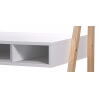 Bureau design laqué blanc Illary