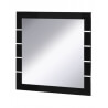 Miroir de salle à manger (lot de 3) coloris noir/blanc brillant Milady