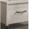 Chevet contemporain 1 tiroir coloris béton Baltimore