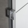 Vaisselier/argentier design 3 portes/1 tiroir coloris blanc brillant Joyce