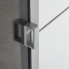Buffet/bahut design 4 portes/1 tiroir coloris blanc brillant Joyce