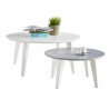 Tables basse scandinave (lot de 2) Bonifacio