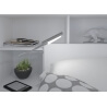 Lit adulte contemporain avec environnement blanc Louna II