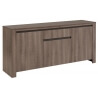 Buffet/bahut contemporain coloris réglisse Mathilda