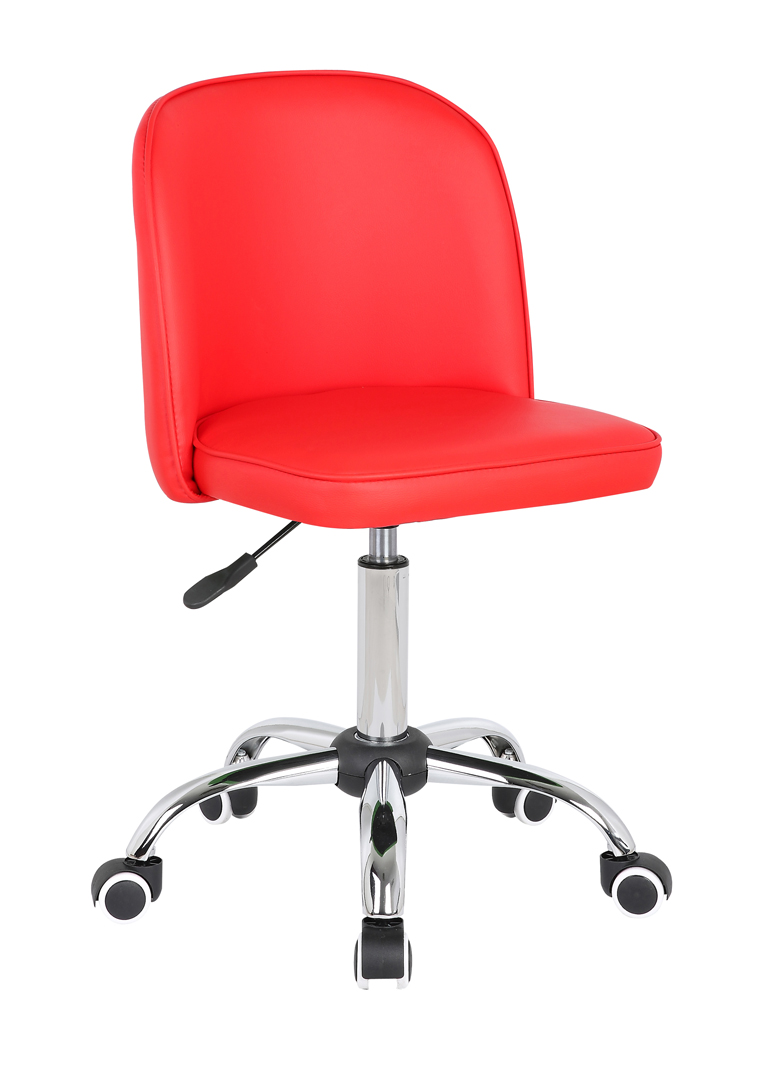 Chaise de bureau enfant design rouge Augustine