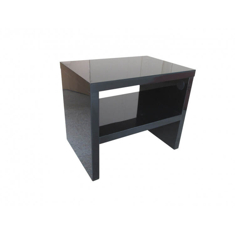 Chevet design noir Bastian