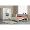 Chambre adulte contemporaine chêne gris Julietta