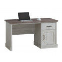 Bureau contemporain chêne clair/marron Solange