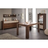 Buffet/bahut contemporain coloris noyer/mastic Santiago